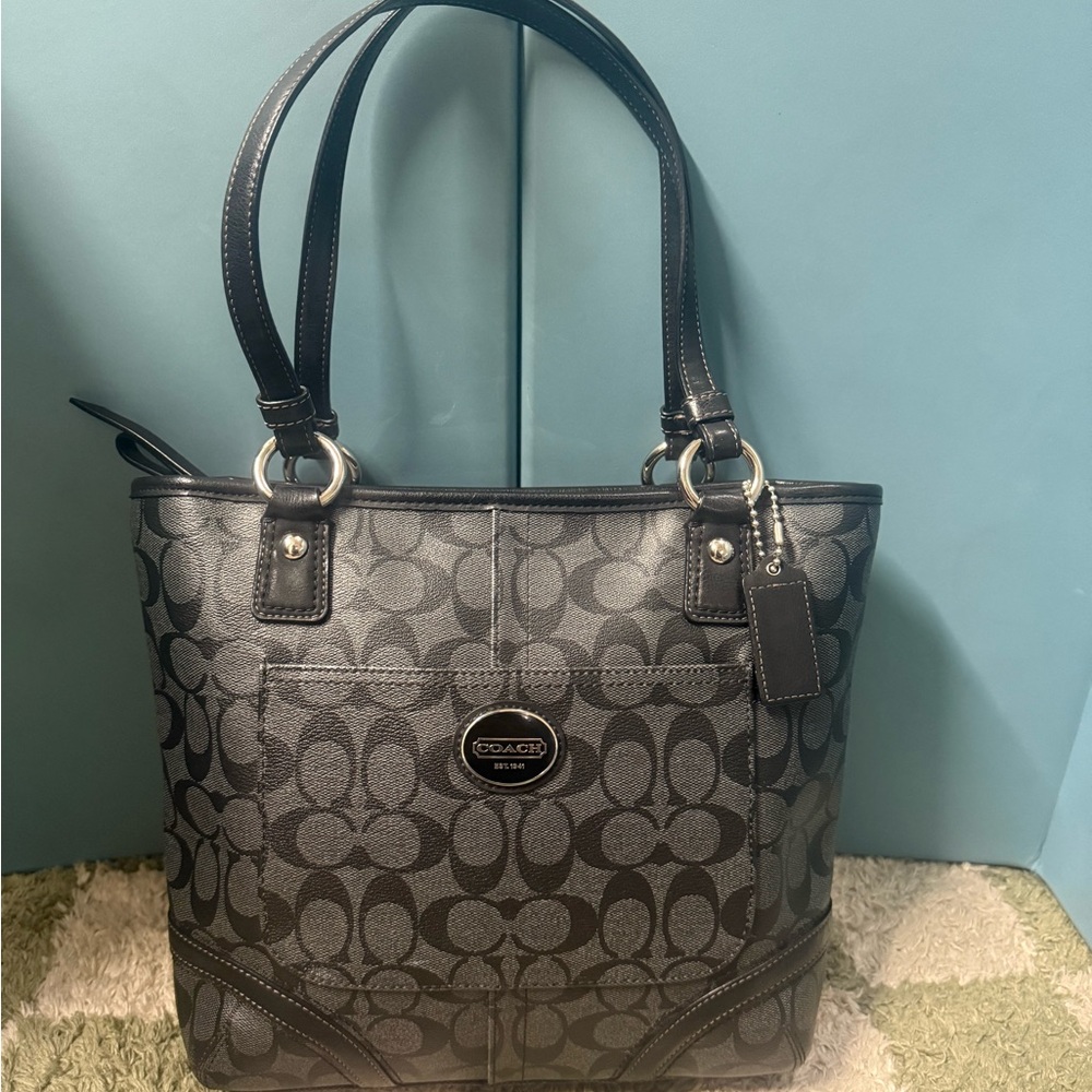 Coach Gray and Black